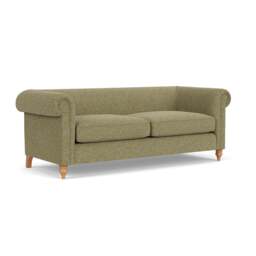 4 Seater Sofa - Sage - Aquaclean Oxford - Rayner - The Cotswold Company - thumbnail 1