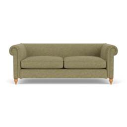 4 Seater Sofa - Sage - Aquaclean Oxford - Rayner - The Cotswold Company - thumbnail 2