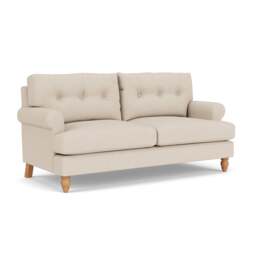 3 Seater Sofa - Lily White - House Linen Mix - Talbot - The Cotswold Company - thumbnail 1