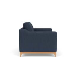 4 Seater Sofa - Indigo - Luxury Italian Linen - Watson - The Cotswold Company - thumbnail 3