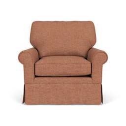Armchair - Brick - Herringbone Weave - Dawson - The Cotswold Company - thumbnail 2