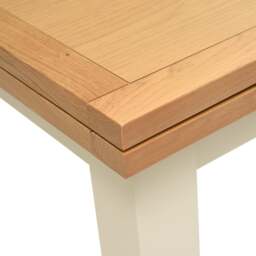 Simply Cotswold Classic Cream Square Extending Dining Table - The Cotswold Company - thumbnail 5