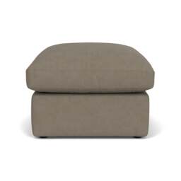 Foot Stool - Mid Grey - House Linen Mix - Clarke Small - The Cotswold Company - thumbnail 2