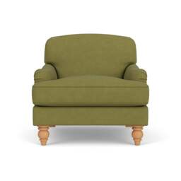 Ashbee Armchair - Apple - House Linen Mix - The Cotswold Company - thumbnail 2
