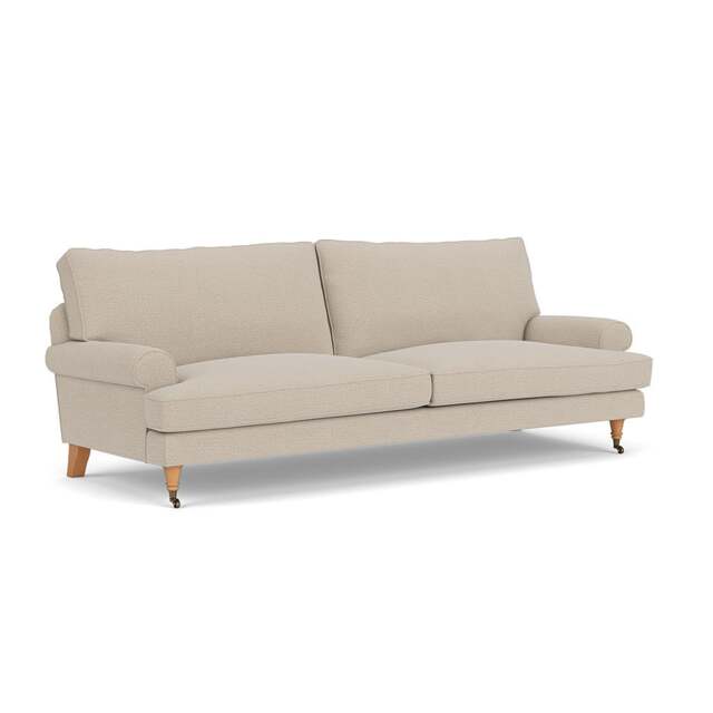 4 Seater Sofa - Natural - Rustic weave - Stewart - The Cotswold Company - image 1
