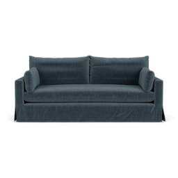4 Seater Sofa - Teal - Eco Chenille - Ashton - The Cotswold Company - thumbnail 2