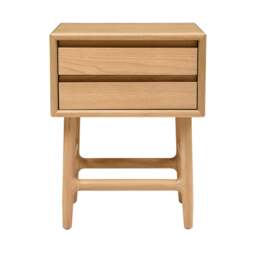 Bedside Table - Winson Light Oak - The Cotswold Company - thumbnail 2