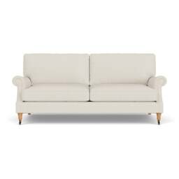 4 Seater Sofa - Natural - Broadway Stripe - Taylor High Back - The Cotswold Company - thumbnail 2