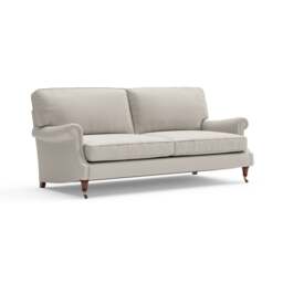 4 Seater Sofa - Natural - Broadway Stripe - Taylor High Back - The Cotswold Company - thumbnail 5