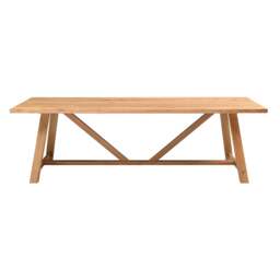 8 Seater Dining Table - Hilcot Natural Oak - The Cotswold Company - thumbnail 6