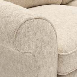 Armchair - Natural - Aquaclean Oxford - Hurley - The Cotswold Company - thumbnail 5