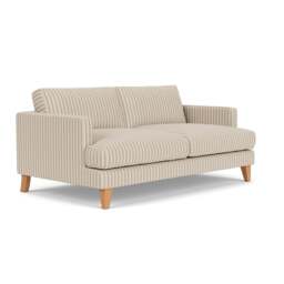 3 Seater Sofa - Sage - Kingham Stripe - Jackson - The Cotswold Company - thumbnail 1