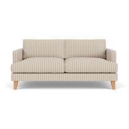 3 Seater Sofa - Sage - Kingham Stripe - Jackson - The Cotswold Company - thumbnail 2