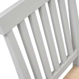 Wooden Seat Dining Chair - Chester Dove Grey - The Cotswold Company - thumbnail 6
