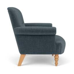 Armchair - Teal - Eco Chenille - Harriet - The Cotswold Company - thumbnail 3