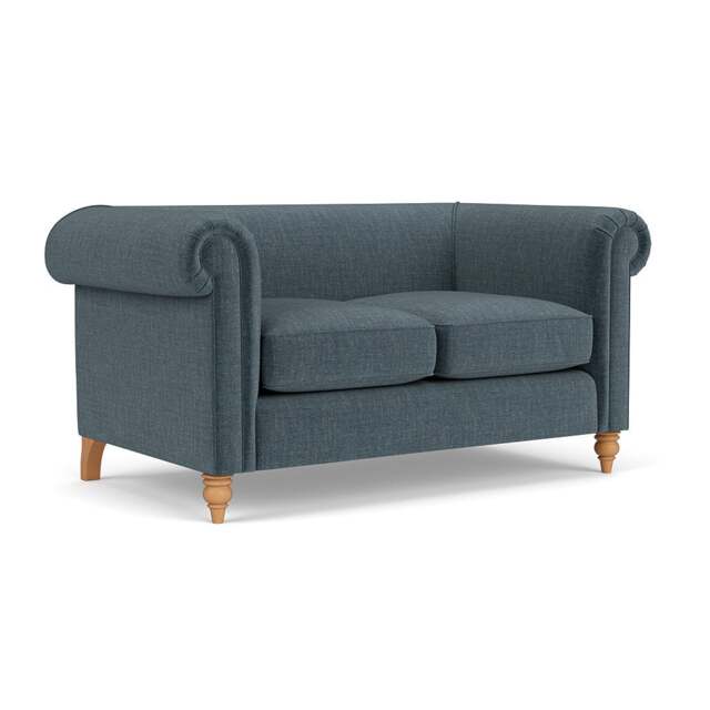 2 Seater Sofa - Teal - Eco Chenille - Rayner - The Cotswold Company - image 1