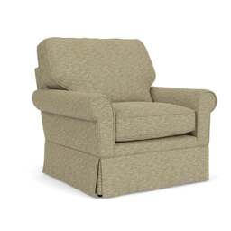 Armchair - Apple - Herringbone Weave - Dawson - The Cotswold Company - thumbnail 1