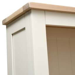 Alcove Display Cabinet - Chester Classic Cream - The Cotswold Company - thumbnail 7