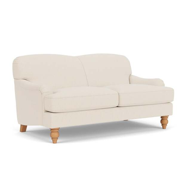 Large 2 Seater Sofa - Cream - House Weave - Ashbee - The Cotswold Company - image 1
