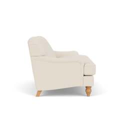 Large 2 Seater Sofa - Cream - House Weave - Ashbee - The Cotswold Company - thumbnail 3