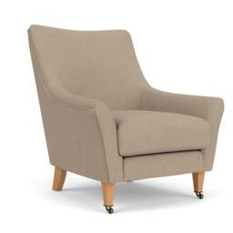 Armchair - Natural - House Linen Mix - Martha - The Cotswold Company - thumbnail 1