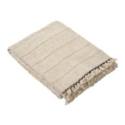 Tassel Detail Throw Pale Blue - Home Accessories - The Cotswold Company - thumbnail 2