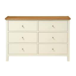 Simply Cotswold Classic Cream 6 Drawer Chest - The Cotswold Company - thumbnail 2