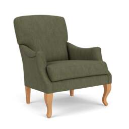 Armchair - Fern - Luxury Italian Linen - Elsie - The Cotswold Company