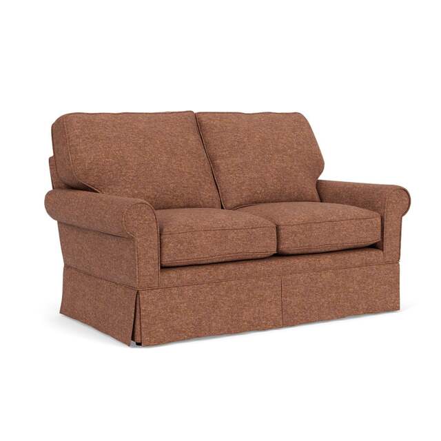 2 Seater Sofa - Brick Marl - Aquaclean Oxford - Dawson - The Cotswold Company - image 1