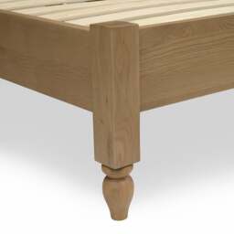 Elkstone Mellow Oak Elkstone Mellow Oak 5ft King Size Bed and 2 Bedside Tables Set - The Cotswold Company - thumbnail 6