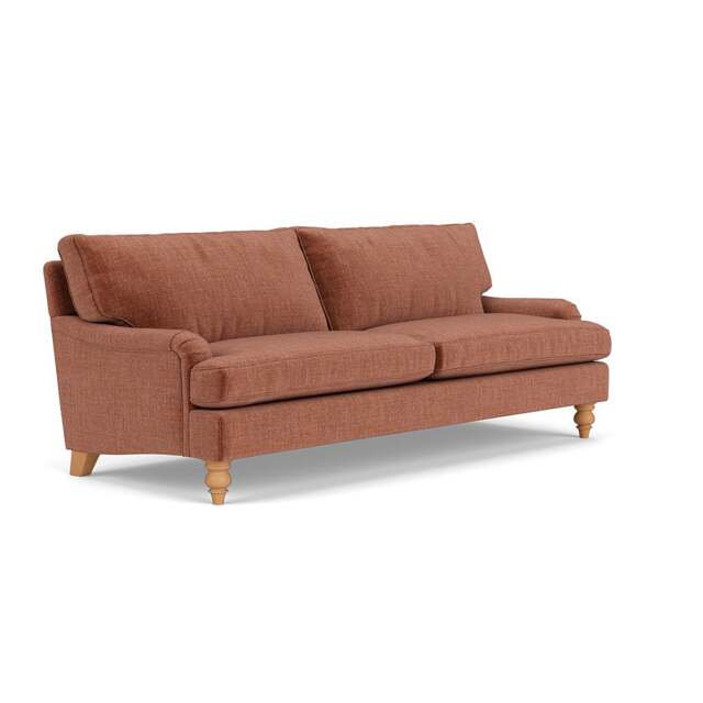 4 Seater Sofa - Cinnamon - Eco Chenille - Morris - The Cotswold Company - image 1