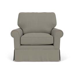 Armchair - Flax - Rustic Weave - Dawson - The Cotswold Company - thumbnail 2