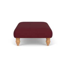 Foot Stool - Rosehip - House Linen Mix - Clara - The Cotswold Company - thumbnail 3