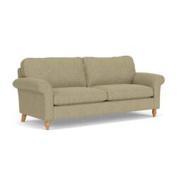 4 Seater Sofa - Apple - Herringbone Weave - Hurley - The Cotswold Company