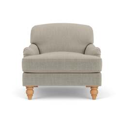 Armchair - Natural - Eco Chenille - Ashbee - The Cotswold Company - thumbnail 2
