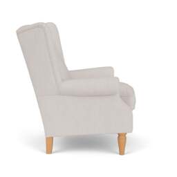 Armchair - Soft White - Luxury Italian Linen - Alice - The Cotswold Company - thumbnail 3