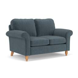 2 Seater Sofa - Teal - Eco Chenille - Hurley - The Cotswold Company - thumbnail 1