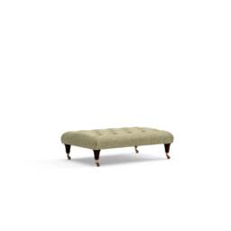 Foot Stool - Sage - Aquaclean Oxford - Amelia Small - The Cotswold Company - thumbnail 6