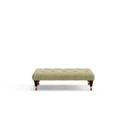 Foot Stool - Sage - Aquaclean Oxford - Amelia Small - The Cotswold Company - thumbnail 7