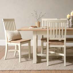 6-10 Seater Extending Dining Table - Chester Classic Cream - The Cotswold Company - thumbnail 2