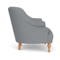 Armchair - Blue Marl - House Weave - Everett - The Cotswold Company - thumbnail 3
