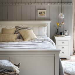 6ft Super King Bed - Chantilly Warm White - The Cotswold Company - thumbnail 2
