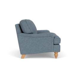 2 Seater Sofa - Mid Blue - Aquaclean Oxford - Morris - The Cotswold Company - thumbnail 3