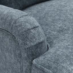 2 Seater Sofa - Mid Blue - Aquaclean Oxford - Morris - The Cotswold Company - thumbnail 5
