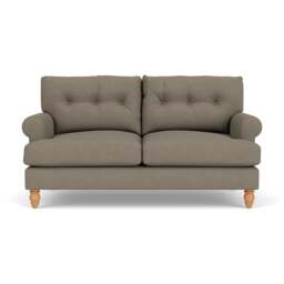 Large 2 Seater Sofa - Mid Grey - House Linen Mix - Talbot - The Cotswold Company - thumbnail 2