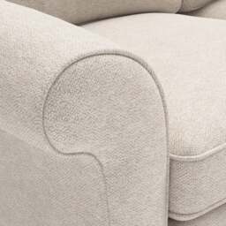 Large 2 Seater Sofa - Natural - House Weave - Hurley - The Cotswold Company - thumbnail 4