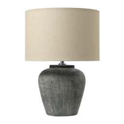 Briary Grey Table Lamp - Home Accessories - The Cotswold Company - thumbnail 6