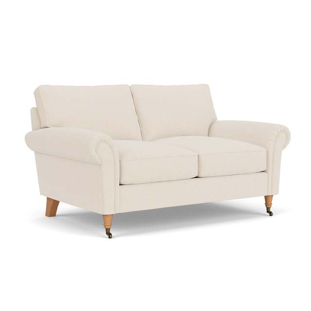 2 Seater Sofa - Cream - House Weave - Osbourne - The Cotswold Company - image 1