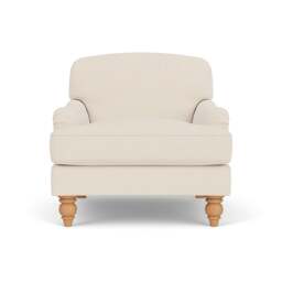 Armchair - Cream - House Weave - Ashbee - The Cotswold Company - thumbnail 2