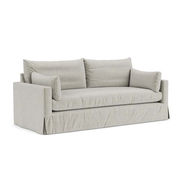 4 Seater Sofa - Grey Mist - Eco Chenille - Ashton - The Cotswold Company - image 1